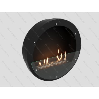 Настенный биокамин Lux Fire "Иллюзион 800 Н" S (черный)