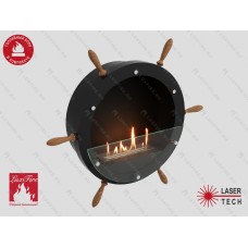 "Настенный биокамин Lux Fire ""Капитан 500 Н"" XS (черный)"